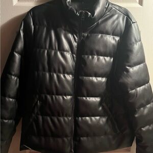 Ladies Black Puffer Jacket